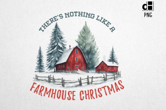Download Vintage Christmas Farm Sublimation PNG - Premium Bundle