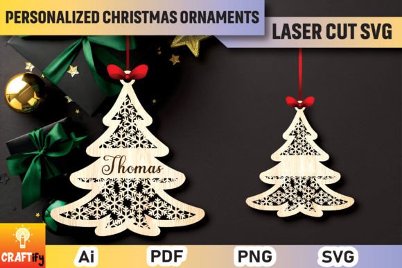 Download Personalized Christmas Ornaments SVG - Christmas ornaments Collection
