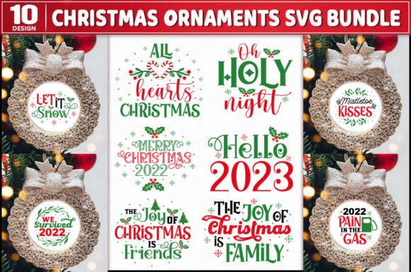 Download Christmas Ornaments SVG Bundle - Christmas ornaments Collection